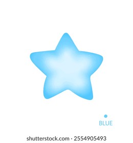 blue purple star design element stock templates