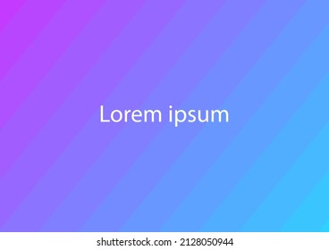 Blue and purple striped abstract vector image