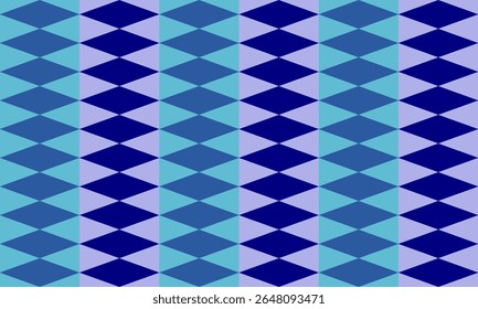 textura roxa azul, dois tons diamante xadrez xadrez repita padrão, imagem completa, design para impressão de tecido, símbolo cruzado, hexágono com ziguezague linha vertical 