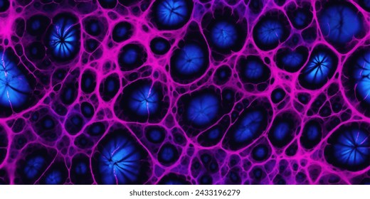 Blue and purple tie dye pattern seamless on black background. , Colorful tie dye pattern abstract background. Abstract batik brush seamless and repeat pattern design.