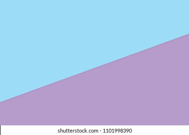 blue purple two color soft paper pastel background, minimal flat lay style fashionable cosmetics pastel color top view banner, wallpaper geometric flat lay pastel style abstract overlays (Vector)