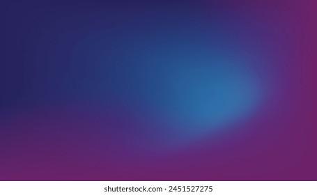 Blue Purple Vibrant Gradient Vector Background. Fluid Lights Minimal Digital Gradient	