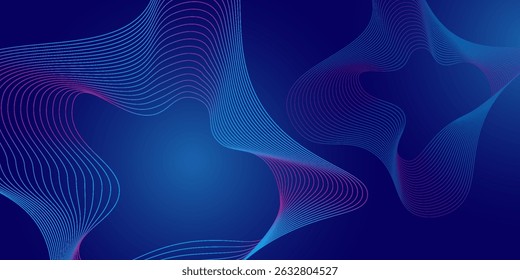 Blue and purple violet vector abstract particles soundwave background,EPS10