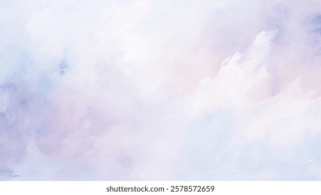 blue, purple watercolor splash stroke of cloudy sky background, sky blue watercolor with soft tiny fog or clouds