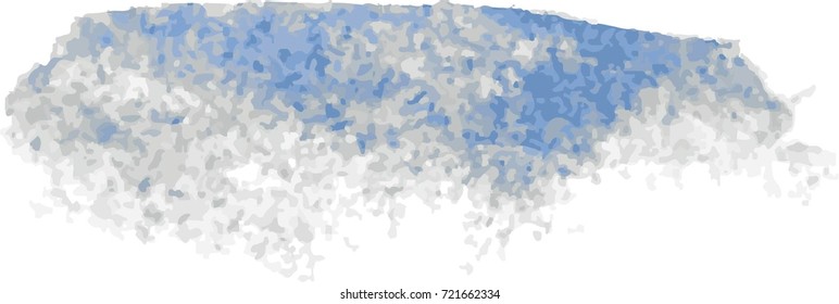 Blue Purple Watercolor Stroke Vector