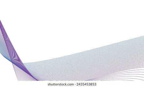 Blue purple and white abstract line background with gradient color for backdrop or presentation
