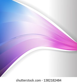 Blue Purple and White Background Template