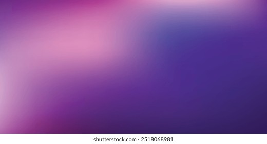Gradiente blanco púrpura azul borroso con fondo de textura de ruido granulado, para el diseño de productos de arte, redes sociales, de moda, vintage, folleto, Anuncio. ilustración de Vector