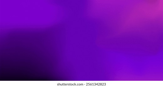Blue Purple White Gradient Blurred with Grainy Noise Texture Background, for art product design, social media, trendy,vintage,brochure,banner