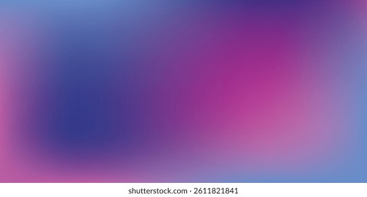Blue Purple White Gradient Blurred with Grainy Noise Texture Background, for art product design, social media, trendy,vintage,brochure,banner