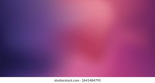 Blue Purple White Gradient Blurred with Grainy Noise Texture Background, for art product design, social media, trendy,vintage,brochure,banner