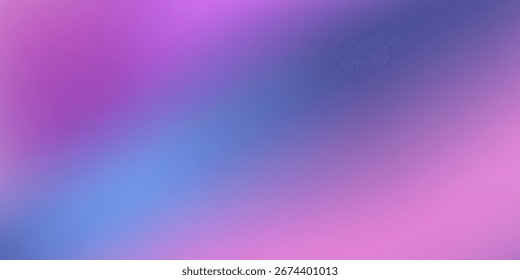 Blue Purple White Gradient Blurred with Grainy Noise simple art modern design