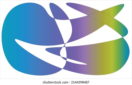blue, purple, white and yellow blend background