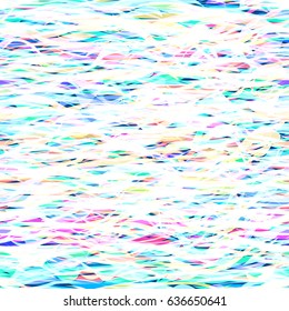 Blue, purples, white colors. Curved stripes. Abstract pattern for fabric, wrapping, home decor. Watercolor effect