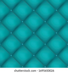 Blue quilted seamless pattern  vector