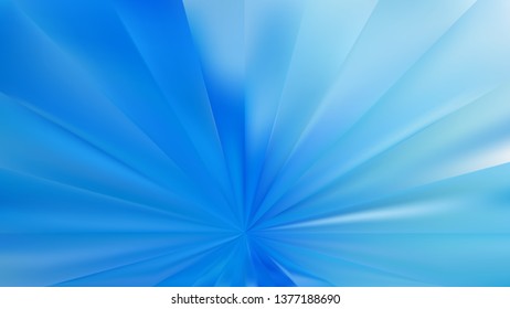 Blue Radial Burst Background