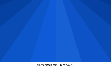 Blue Radial Stripes Background Vector Graphic