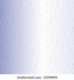 blue rain drop pattern