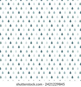 blue raindrop pattern wallpaper background vector illustration