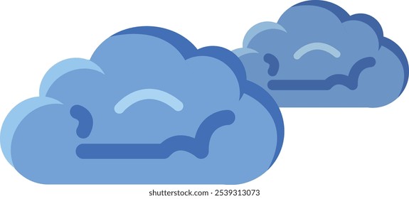 Nube de lluvia azul nublado Clima del monzón agua húmeda tormentosa 