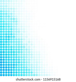 Blue Random Dots Background, Creative Design Templates