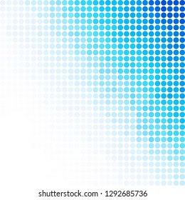 Blue Random Dots Background, Creative Design Templates