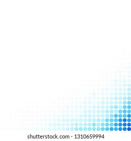 Blue Random Dots Background, Creative Design Templates