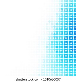 Blue Random Dots Background, Creative Design Templates