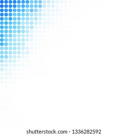 Blue Random Dots Background, Creative Design Templates