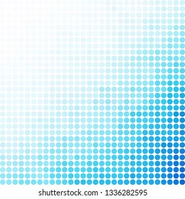 Blue Random Dots Background, Creative Design Templates