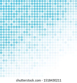 Blue Random Dots Background, Creative Design Templates