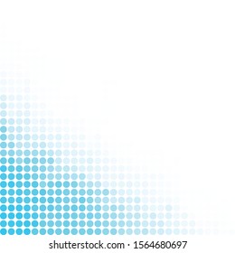 Blue Random Dots Background, Creative Design Templates