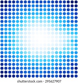 Blue Random Dots Background, Creative Design Templates