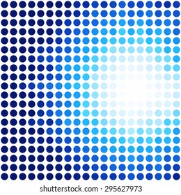 Blue Random Dots Background, Creative Design Templates