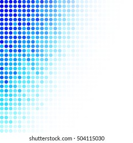 Blue Random Dots Background, Creative Design Templates