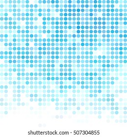 Blue Random Dots Background, Creative Design Templates