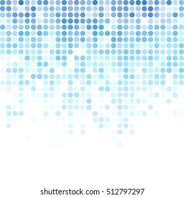 Blue Random Dots Background, Creative Design Templates