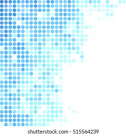 Blue Random Dots Background, Creative Design Templates