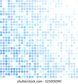 Blue Random Dots Background, Creative Design Templates