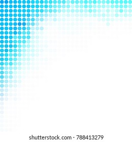 Blue Random Dots Background, Creative Design Templates