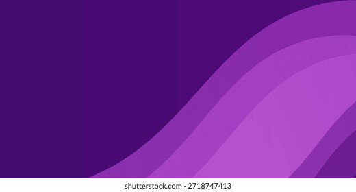 Fundo de gradiente violeta violeta de formas aleatórias azuis. Design simples.