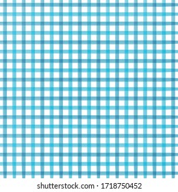 Blue Raspberry Watercolor Checkered Pattern. Blue Raspberry Watercolor Pattern With Stripes. Watercolor Brush Stripes Pattern.