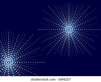 blue raster stars