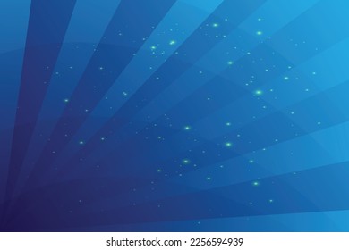 Blue ray dark glow background vector design