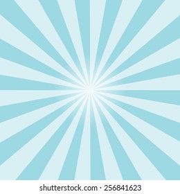 blue  ray star burst background 