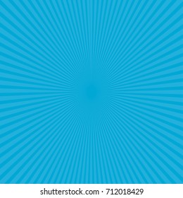 Blue Ray Stripes Background