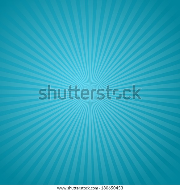 Blue Rays Background Stock Vector (Royalty Free) 180650453