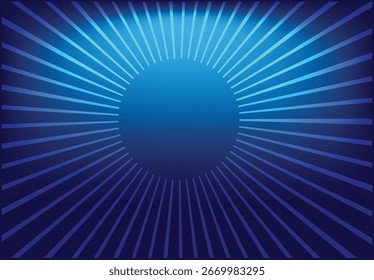 Fondo de rayos azules, redes sociales, fondo de diseño de post, fondo de restaurante, alta resolución, fondo de redes sociales, Vector, paisaje.
