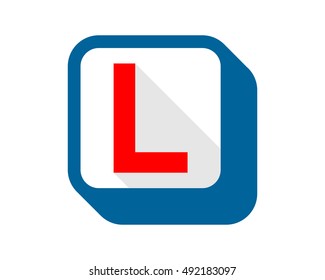 blue rectangle alphabet typeset typeface typography font image vector icon