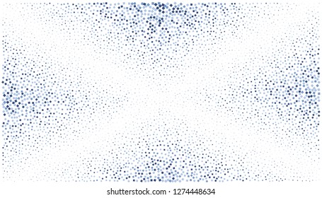 blue rectangle dots gradient halftone background